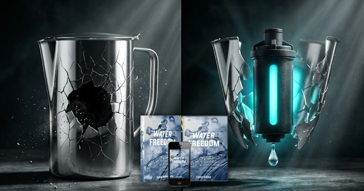 Water Freedom System vs Berkey water filter comparison showing lab data and filtration components